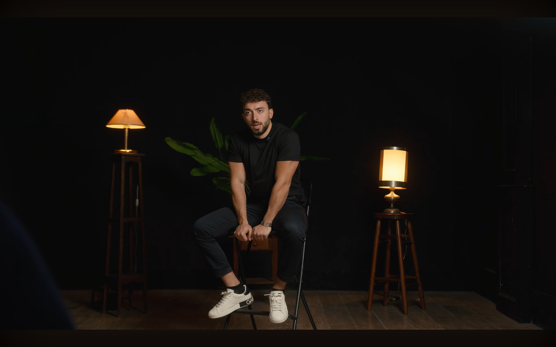 Davide Mazia in studio